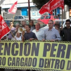 Concentración contra a entrada de gaseiro na ría de Ferrol